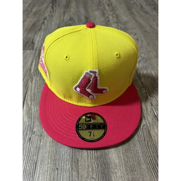New Era Boston Red Sox Strawberry Lemonade Pack 59FIFTY Fitted Hat 7 1/8